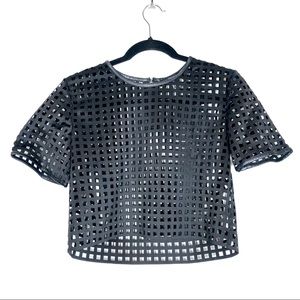 NWOT Laser cut Top